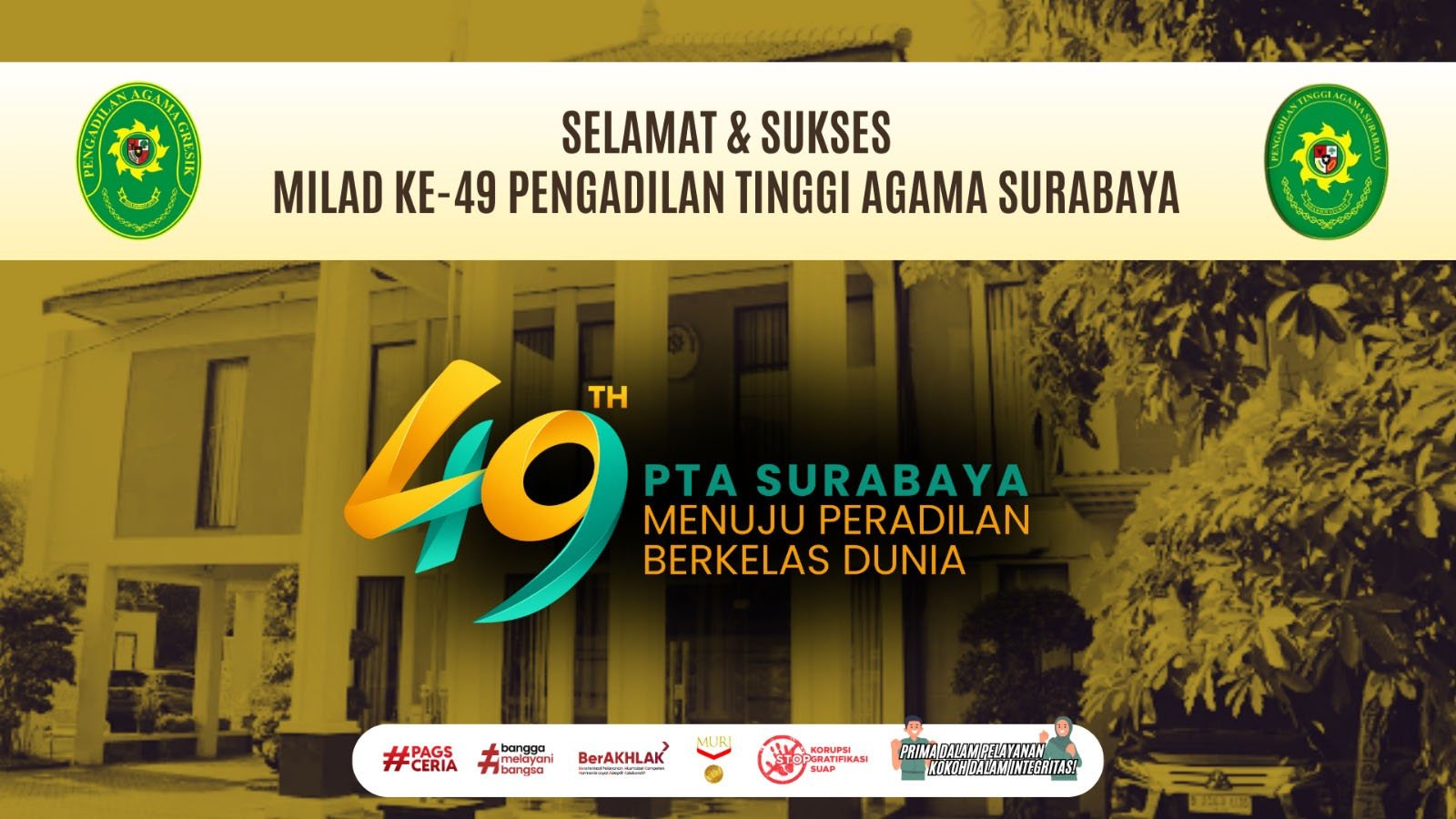 Selamat dan Sukses Milad Ke-49
